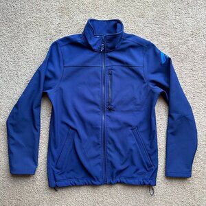 LL Bean Jacket Mens Small Full Zip Mock Neck Softshell Research Beyond Borders